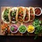 Tacos: Versatile Corn Tortillas Filled with Meats, Fish, and Veggies