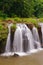 The Tad Pha Souam waterfall, Laos.