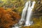 Tad TaKet waterfall, A big waterfall in deep forest at Bolaven plateau on Autumn, Ban Nung Lung, Pakse, Laos