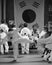 Tae Kwon Do students in Cedar Rapids, Iowa, testing for promotion