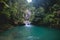 Taeno Waterfall in Talaga Pange Village, Ambon, Maluku