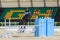 TAGANROG, ROSTOV-ON-DON REGION, AUGUST 6, 2017: Competitions in equestrian sport, devoted to the Day of Liberation of the Neklinov