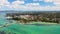 Tagbilaran City view from above. Bohol, Philippines.