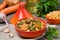 Tagine with beef and vegetables