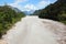 Tagliamento river in Northern Italy without water due to the kar