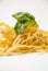 Tagliatelle isolated