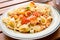 Tagliatelle with salmon