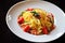 Tagliatelle with salmon