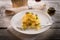 Tagliatelle with summer truffle