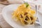 Tagliatelle with summer truffle