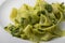 Tagliatelli with wild garlic pesto