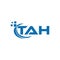 TAH letter logo design on whaite background. TAH creative initials letter logo concept. TAH letter design