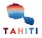 Tahiti map.
