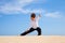 Tai chi in the dunes