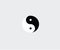 Tai Chi symbol good evil karma icon Chinese