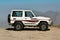 Taif, Saudi Arabia - 09 Mar 2020: Land cruiser in Hejaz Mountains close Taif city in Makkah Province, Saudi Arabia