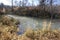 Taiga river in autumn