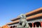Taihe Gate and the stone lions at the gate of the Forbidden City in Beijing