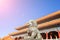 Taihe Gate and the stone lions at the gate of the Forbidden City in Beijing