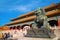 Taihemen Gate of Supreme Harmony is the largest palace gate in Forbidden City