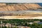 Tailings and mine dumps in Bor, Eastern Serbia, one of the largest copper mines in Europe