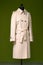 Tailor made designer coat for women on tailor mannequin