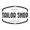 Tailor shop vintage stamp logo