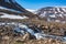 Taimyr, Siberia. Waterfall on the Putorana Plateau. Russia