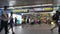 Taipei metro station hall. ( 4K UHD time-lapse )