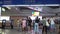 Taipei metro station system platform.( 4K UHD time-lapse )