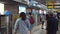 Taipei metro station system platform.( 4K UHD time-lapse )
