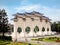 Taipei, Taiwan - May 13, 2019: Arch in front of the Liberty Square Freedom Square Main Entrance gate with tourist visiting