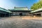 Taiseidan main hall of Yushima Seido Temple. Confucian temple in the Genroku era of the Edo period