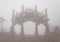Taishan Gate Foggy