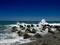 Taiwan coastline with rocks