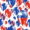 Taiwan Independence Day Seamless Pattern.