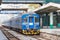 Taiwan Railway EMU500 series at Changhua railway station in Changhua, Taiwan.