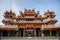 Taiwan , Tainan Sicao - March 9: Sicao Dazhong Temple , the chinese word on the temple is `Dazhong Temple` in Taiwan