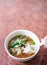 Taiwan Travel Image : Hakka Triangle Crystal Dumpling Soup.