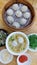 Taiwanese foods - Dumpling House, Fish Ball Soup