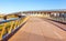 Taiyuan scene-Pedestrian bridge on th Fenhe river