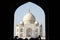 Taj Mahal through Archway