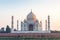 Taj Mahal as seen from across the Yamuna River northern view