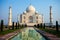 Taj mahal , A famous historical monument, A monument of love, the Greatest White marble tomb in India, Agra, Uttar Pradesh