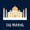 Taj Mahal famous Indian landmark