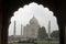 Taj Mahal Framed in Mughal Arch