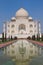 Taj Mahal marble mausoleum in Agra, India