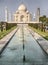 The Taj Mahal With The Reflecting Pool