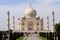 Taj Mahal from reflection pool - Agra, India