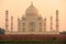 Taj Mahal at sunrise, Agra, Uttar Pradesh, India.